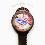 定規型ブックマーカー / 花と鳥