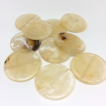 6×31mm アクリルビーズ フラットラウンド 10個