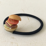 ハンバーガーのヘアゴム