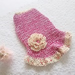50%OFF【胴32－丈26】お花ワンピースＳ（ピンク）