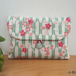 御朱印帳ケース　～矢絣桜・うぐいす～