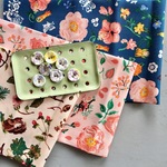 franceのdesign　cottoncloth3枚Set(＋button3つ）