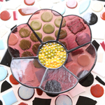 ステンドグラスのお皿