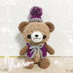 あみぐるみ☆オシャレなモコモコクマちゃん
