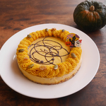（15cm）えびすかぼちゃのビーガンローケーキ※卵・バター・乳・小麦・白砂糖不使用🎵ハロウィン🎵