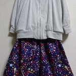 値下げしました!!2980円→2750円☆送料込み☆LIBERTY リバティ (Truly Scrumptious) の 子供 キッズ ふんわり ギャザー スカート(サイズ130)