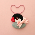 Sweet Heart バッグチャーム - 桜文鳥 -