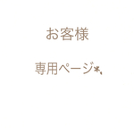 お客様専用ページ*.