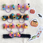 ハロウィン ポンポンチュールリボン♡