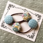 リバティ☆プチくるみボタンヘアゴム Betsy Ann Dot 2本セット