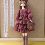 27cm(ジェニーサイズ)ドール服セット
