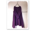 Standard Linen Dress♯1 葡萄/リネンドレス