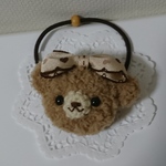 【送料無料】くま🐻ちゃんヘアゴム