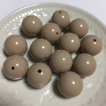 アクリルビーズ ベージュ 16mm