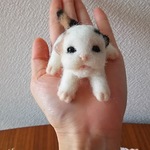 ＊羊毛フェルト＊三毛猫 子猫  赤ちゃん