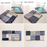【ts1002様専用】ふっくらパッチワークコースター
