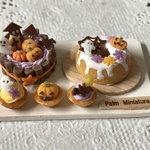 🎃Palmミニチュア🎃ハロウィンケーキ&ミニタルト①