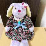 ワンピースうさぎ♡ターコイズのペンダント