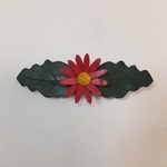 花のストールクリップ