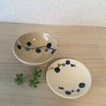 染め付け 中鉢&小皿