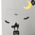 ＊送料込み＊　ハロウィンコウモリとネコのモビール