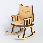 ミニチュアもふもふ猫空間　ゆりイス キット　MM-30