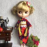22㎝ドールサイズ振袖セット