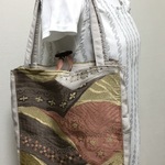 金糸の袋帯から手さげ