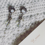 【1点モノ】アンティーク風貼るピアス