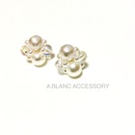 再販3 winter earring コットンパール
