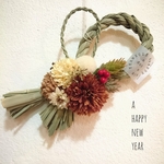 しめ縄リース 2015-22