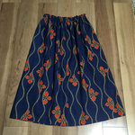 羽織リメイクスカート紺