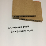 【予約販売】とまたろはんこ/『outgoing mail』『incoming mail』