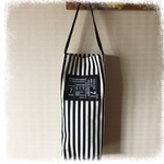 レジ袋ストッカー☆ストライプ柄