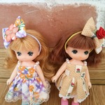 リカちゃんの妹  ミキちゃん マキちゃんサイズ 