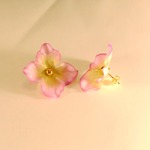 紫陽花ピアス