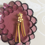 New✴︎小花のスウェードタッセル イアリング/ピアス