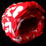 はりねずみ 小動物 フリースハウス 赤白