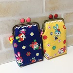 mar***さま専用＊レトロ動物アップルフラワー☆*8.5cm縦長がま口ポーチ