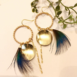 ♡再販！フェザーピアス♡