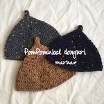 DARUMA / pompom wool どんぐり帽子＊選べるカラーが増えました SALE♡