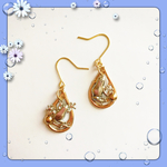 再3販‼︎雫にかえるピアス・イヤリング