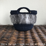 【受注製作】再販3zpagetti  × ファー マルシェ バッグ ☺︎ ズパゲッティ
