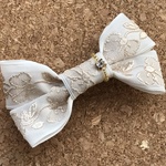 花柄チロルテープのバレッタ