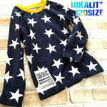[120]ネイビーBIG星柄Tシャツ