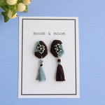 【9/28 20:00～販売予定】Tassel #10　ビーズ 刺繍 ピアス / イヤリング