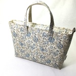 BagInトート中（リバティビニコFelicite水色