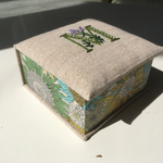 『M』手刺繍付、カルトナージュbox