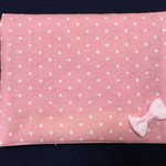 ハンカチをぽっけ入れるように使ってね♡サニタリーケース♡ピンクドット♥ミニリボン