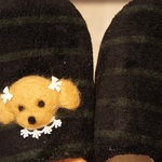 もふもふスリッパトイプードル